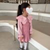 Pink Scallop Collar School Dress 🎀